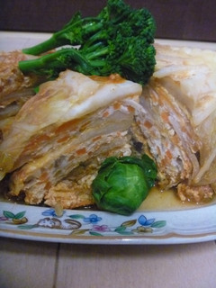 鶏肉ミンチと白菜で具だくさん重ね煮-レシピのメイン写真