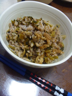 栄養価高い大根葉の混ぜご飯-レシピのメイン写真