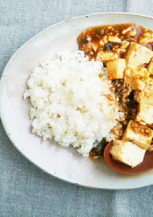 【昆布屋の麻婆豆腐】子供に取り分けOK!-レシピのメイン写真