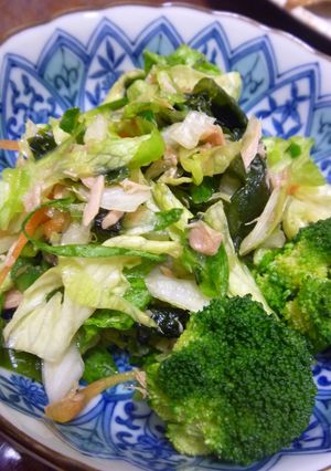 色鮮やか野菜サラダわかめｉｎ-レシピのメイン写真