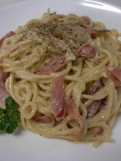 超簡単5分でカルボ!焼きそばカルボナーラ-レシピのメイン写真