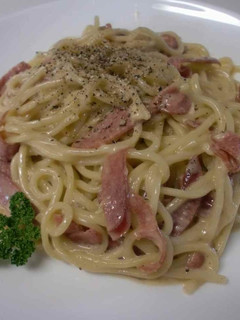 超簡単5分でカルボ!焼きそばカルボナーラ-レシピのメイン写真