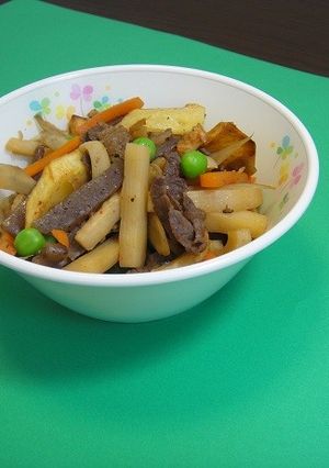 肉とじゃがいものきんぴら-レシピのメイン写真