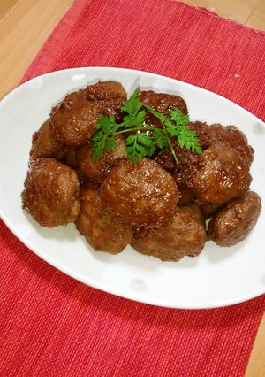 味付け簡単＊うちの肉だんご-レシピのメイン写真