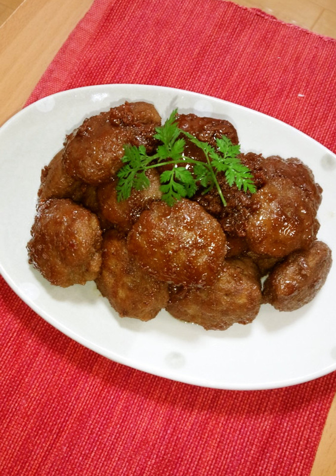 味付け簡単＊うちの肉だんご-レシピのメイン写真