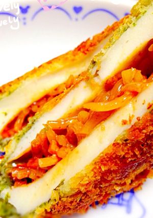モダン焼き風はんぺんのはさみ揚げ-レシピのメイン写真