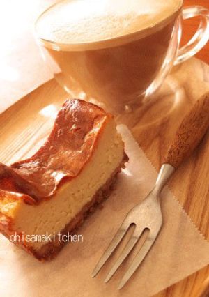 男性にも好評・カフェ風ＮＹチーズケーキ-レシピのメイン写真