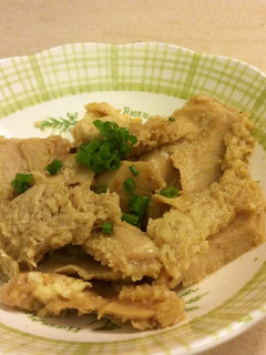 ハチノスのしょう油煮 (沙爹酱金钱肚)-レシピのメイン写真