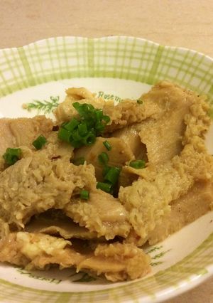 ハチノスのしょう油煮 (沙爹酱金钱肚）-レシピのメイン写真