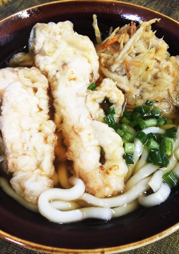サクッとふわっと！かき揚げととり天うどん-レシピのメイン写真