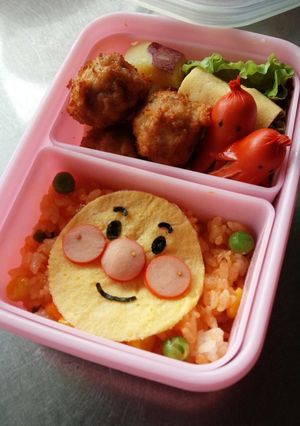 アンパンマン弁当-レシピのメイン写真