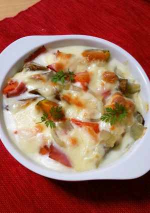 ノンオイル♪早×うま根菜グラタン-レシピのメイン写真