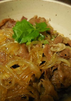 鹿児島黒牛とはるさめのヘルシー牛丼-レシピのメイン写真