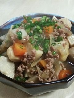ほっこりおいしい☆里芋のそぼろ煮☆-レシピのメイン写真