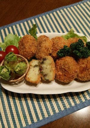 ふきのとう！じゃがいも･バターコロッケ♪-レシピのメイン写真