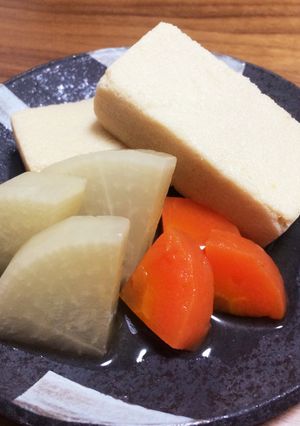 減塩！高野豆腐と根菜のやさしい煮物-レシピのメイン写真