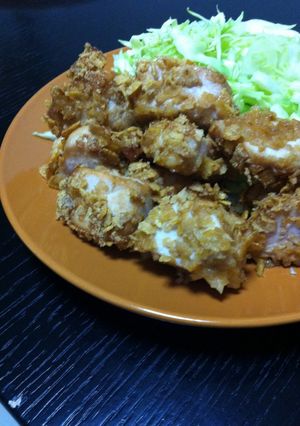 鶏のコーンフレーク焼き-レシピのメイン写真