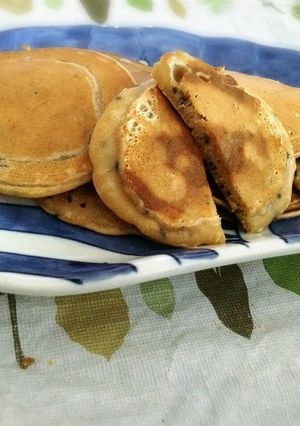 簡単おやつ＊小麦粉できな粉のもっちり焼き-レシピのメイン写真