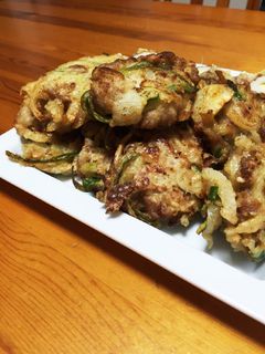 豚肉と新玉ねぎのかき揚げ-レシピのメイン写真
