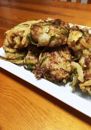 豚肉と新玉ねぎのかき揚げ-レシピのメイン写真