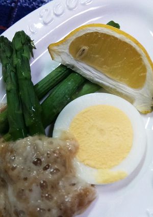 アスパラとカツオぶし&長いもトロロ-レシピのメイン写真