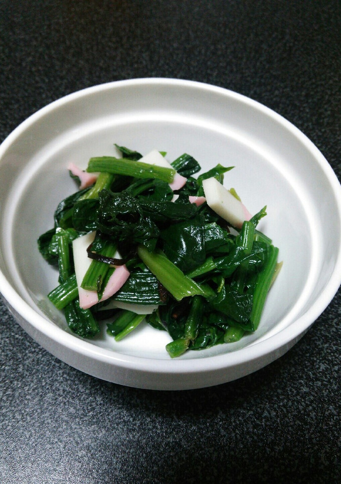 簡単ほうれん草の和え物-レシピのメイン写真