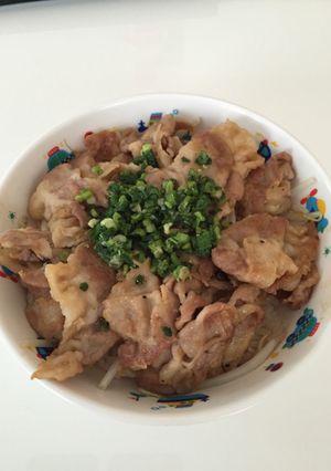 男の男による男のための豚バラ丼-レシピのメイン写真