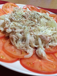 血液サラサラ♪トマトと玉ねぎのサラダ-レシピのメイン写真