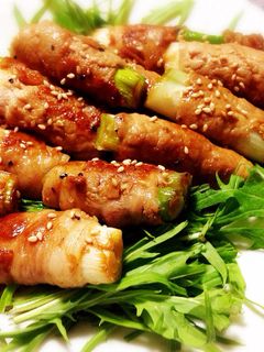 ネギの肉巻き照り焼き-レシピのメイン写真
