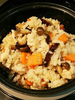 簡単!!我が家のきのこの炊き込みご飯。-レシピのメイン写真