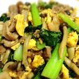 ご飯と相性抜群♬豚肉と小松菜炒め
