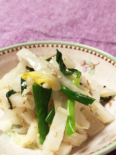 白菜と青ねぎのナムル-レシピのメイン写真