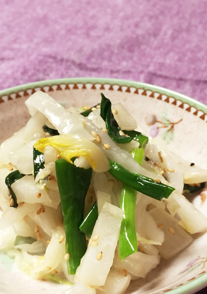 白菜と青ねぎのナムル-レシピのメイン写真
