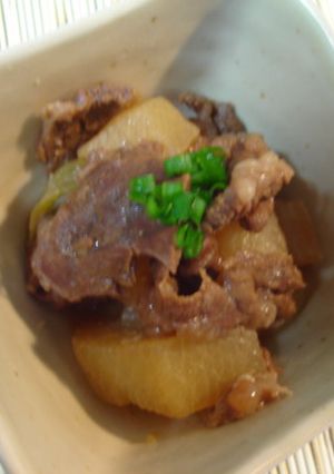 圧力鍋で牛スジ煮込み♪-レシピのメイン写真