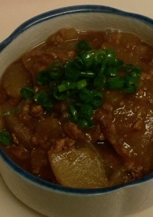母のための大根のそぼろ煮-レシピのメイン写真