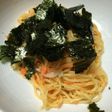 なんにもないときの鮭パスタ