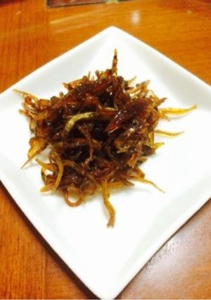 ティファールでイカナゴの釘煮【八朔味-レシピのメイン写真