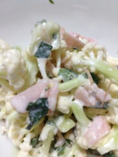 カリフラワーの青じそ風味サラダ-レシピのメイン写真