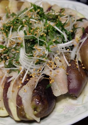 ぱぱっと！なすと豚バラのレンジ蒸し-レシピのメイン写真