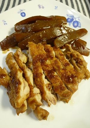 糖質制限！コンニャクのもも焼き-レシピのメイン写真