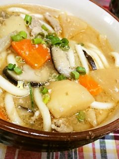リメイク★簡単★時短【豚汁⇒豚汁うどん】-レシピのメイン写真