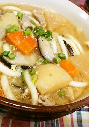 リメイク★簡単★時短【豚汁⇒豚汁うどん】-レシピのメイン写真