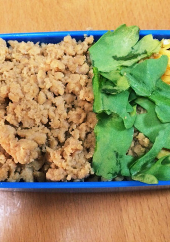 お弁当に＊鶏そぼろ丼＊冷凍保存-レシピのメイン写真