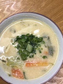 みそ汁リメイク・1人分粕汁-レシピのメイン写真