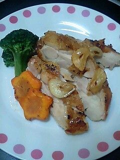 超簡単!鶏肉マスタード漬け焼き!-レシピのメイン写真
