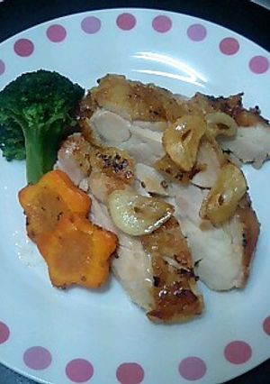 超簡単！鶏肉マスタード漬け焼き！-レシピのメイン写真