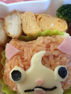 妖怪ウォッチ☆ジバニャンのキャラ弁-レシピのメイン写真