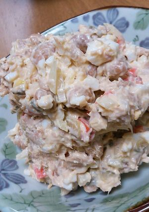 えっ!蒸し大豆だったのサラダ-レシピのメイン写真