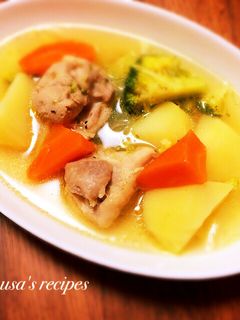 野菜たっぷり!簡単チキンポトフ-レシピのメイン写真
