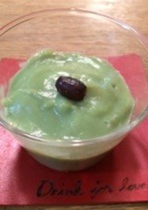 プリンみたいな豆乳抹茶わらび餅♪-レシピのメイン写真